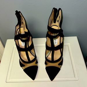 Beautiful Monique Lhuiller Black Heels
